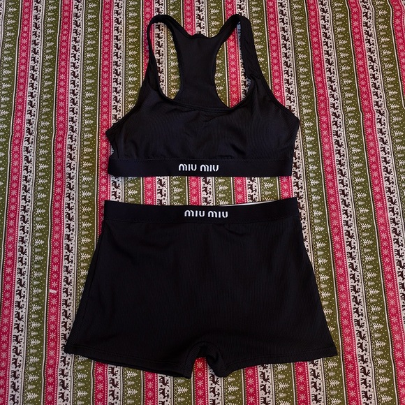 Miu Miu Black Swimsuit Size M - Picture 1 of 8